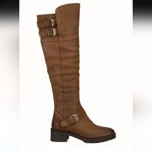 Vintage Foundry Co. Tall leather over the knee riding boots Size 8